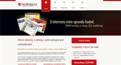 Desktop Screenshot of netaction.cz