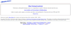 Desktop Screenshot of netaction.org
