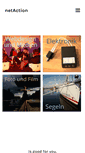 Mobile Screenshot of netaction.de