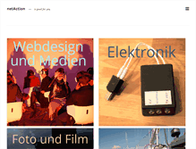 Tablet Screenshot of netaction.de